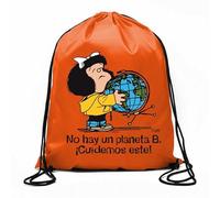 Bolsa de cuerdas Mafalda ¡No hay un planeta B! (BOLSAS)