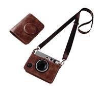 Bolsa de cuero sintético para cámara Fujifilm Instax Mini EVO, funda protectora, color C
