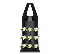 Bolsa de cultivo de fresa para cultivar bolsa, bolsa de cultivo | 9 agujeros flor Living Bolsa de pared | Bolsa vertical de plantador de fresa con asa, bolsas de plantación de tomates para interiores