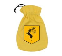 Bolsa de dados baratheon dice pouch juego de tronos - q workshop