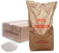 BOLSA DE DE CORINDON BLANCO 60, 0,212 - 0,30mm gramo fino para chorreadora arena, 25 KILOS