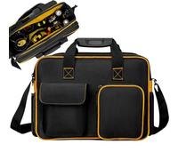 Bolsa de de lona: organizador de de servicio pesado de gran capacidad, bolso de almacenamiento duradero | Bolso de hombro técnico con base fuerte para hombres, portador de eq