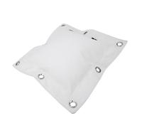 Bolsa de de Lona para Pared Wing Chun, 3 Opciones de Tamaño, Adecuada para Boxeo, Entrenamiento de Muay Thai, Hecha de Lona Pesada, 15,7 X 10,2 Pulgadas, Beige Claro (L)