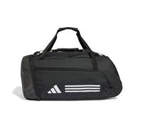adidas Unisex Adulto Essentials 3-Stripes Duffel Bag, Black/White, M