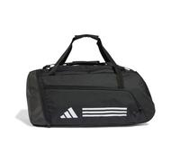 adidas Unisex Adulto Essentials 3-Stripes Duffel Bag, Black/White, M