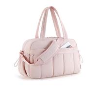 Bolsa de deporte Bagsmart para mujer, bolsa de viaje 24l Weekender repelente al agua, bolsa de viaje, equipaje de mano, bolsa de gimnasio, bolsa clínica, bolsa de maternidad, bolsa de hospital con PVC