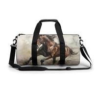 Bolsa De Deporte Caballos Corriendo Bolsa De Viaje Duffel Bolsa Redonda Gimnasio Bolsa Fitness