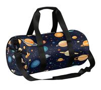 Bolsa de deporte con diseño de dibujos animados de Planet Space para gimnasio, bolsa ligera para el hombro, bolsa de viaje para hombres y mujeres (universo), Cartoon Planet Space, 17.6(L) x 9(W) x