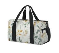 Bolsa de deporte con estampado de hojas de eucalipto, bolsa de fin de semana, bolsa de viaje casual, para viajes, gimnasio, para niños, niñas, niños, mujeres y hombres