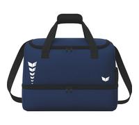 Erima Bolsa Deportiva Intro Moderna con Compartimento Inferior (7232622) Unisex Adulto, New Navy, L