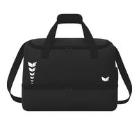 Erima Bolsa Deportiva Intro Moderna con Compartimento Inferior (7232620) Unisex Adulto, Negro, S