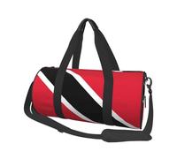 Bolsa de deporte de 45 x 23 x 23 cm, diseño de dibujos animados para hockey sobre hielo, para mujeres y hombres, Bandera de Trinidad y Tobago, Talla única