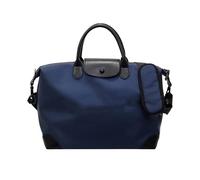 Bolsa de deporte de alta capacidad, resistente a la abrasión, tela Oxford, varios bolsillos de almacenamiento, correa de hombro ergonómica, multipurpor carry on Fitness Bag, azul, Mass Beauty