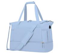 Bolsa de Deporte de Gimnasio, Bolsa de Deporte | Bolsas de Mano | Bolsa de Viaje Grande Bolsa de Deporte Pequeña Bolsa de Viaje Ligero para Hombres, Azul, Se référer au descriptif, Consulte la