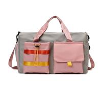 Bolsa de deporte de gran capacidad y bolsas de yoga ligeras para entusiastas del fitness, Color de contraste gris, Mass Beauty