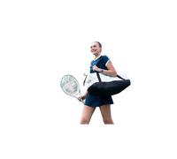 Bolsa de deporte de tenis tecnifibre tour endurance blanco/azul Talla única