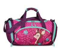 Bolsa de deporte de viaje, varios diseños, para niños y niñas, Rosa/morado/turquesa