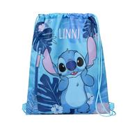 Bolsa de deporte Disney Stitch para niña, personalizable con nombre, mochila de deporte para niños