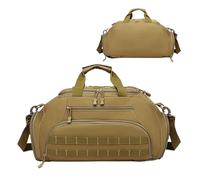 Bolsa de deporte Duffle | Mochila de fin de semana, impermeable, 45 L, gran capacidad, portátil, con compartimento para zapatos, para fitness, viajes, camping y exteriores