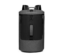 Bolsa de Deporte Equipaje de Viaje Bolsa Equipaje Gran Capacidad para Hombre Cilindro Cilindros Hombro(1828SBlack)