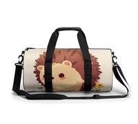 Bolsa De Deporte Erizo Lindo Animal Bolsa De Viaje Duffel Bolsa Redonda Gimnasio Bolsa Fitness