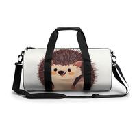 Bolsa De Deporte Erizo Lindo Animal Bolsa De Viaje Duffel Bolsa Redonda Gimnasio Bolsa Fitness