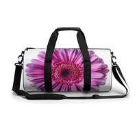 Bolsa De Deporte Flor De Gerbera Violeta Bolsa De Viaje Duffel Bolsa Redonda Gimnasio Bolsa Fitness