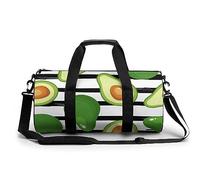 Bolsa De Deporte Gimnasio Aguacate Verde Bolsa De Viaje Bolsa Deportiva Duffel Bag Bolsa De Natación para Hombre Mujer 45x23x23cm