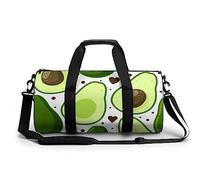 Bolsa De Deporte Gimnasio Aguacate Verde Bolsa De Viaje Bolsa Deportiva Duffel Bag Bolsa De Natación para Hombre Mujer 45x23x23cm