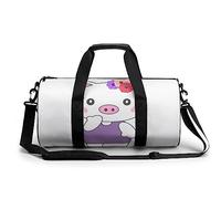Bolsa De Deporte Gimnasio Cerdo Lindo Bolsa De Viaje Bolsa Deportiva Duffel Bag Bolsa De Natación para Hombre Mujer 45x23x23cm