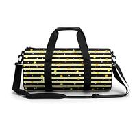Bolsa De Deporte Gimnasio Color Rayas Lunares Bolsa De Viaje Bolsa Deportiva Duffel Bag Bolsa De Natación para Hombre Mujer 45x23x23cm