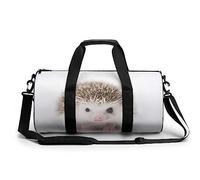 Bolsa De Deporte Gimnasio Erizo Lindo Bolsa De Viaje Bolsa Deportiva Duffel Bag Bolsa De Natación para Hombre Mujer 45x23x23cm