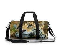 Bolsa De Deporte Gimnasio Lindo Leopardo Bolsa De Viaje Bolsa Deportiva Duffel Bag Bolsa De Natación para Hombre Mujer 45x23x23cm