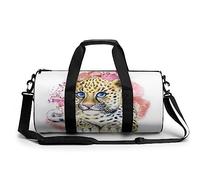 Bolsa De Deporte Gimnasio Lindo Leopardo Bolsa De Viaje Bolsa Deportiva Duffel Bag Bolsa De Natación para Hombre Mujer 45x23x23cm