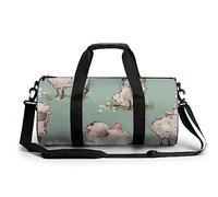 Bolsa De Deporte Gimnasio Oveja De Dibujos Animados Bolsa De Viaje Bolsa Deportiva Duffel Bag Bolsa De Natación para Hombre Mujer 45x23x23cm
