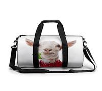 Bolsa De Deporte Gimnasio Oveja Linda Bolsa De Viaje Bolsa Deportiva Duffel Bag Bolsa De Natación para Hombre Mujer 45x23x23cm