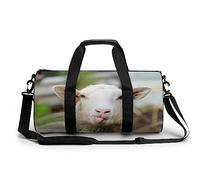 Bolsa De Deporte Gimnasio Oveja Mona Bolsa De Viaje Bolsa Deportiva Duffel Bag Bolsa De Natación para Hombre Mujer 45x23x23cm