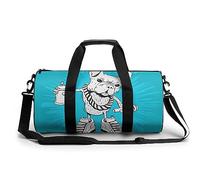 Bolsa De Deporte Gimnasio Perro Pug Bolsa De Viaje Bolsa Deportiva Duffel Bag Bolsa De Natación para Hombre Mujer 45x23x23cm