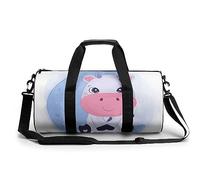 Bolsa De Deporte Gimnasio Vaca Adorable Bolsa De Viaje Bolsa Deportiva Duffel Bag Bolsa De Natación para Hombre Mujer 45x23x23cm