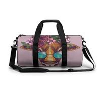Bolsa De Deporte Gimnasio Vaca Flor Bolsa De Viaje Bolsa Deportiva Duffel Bag Bolsa De Natación para Hombre Mujer 45x23x23cm