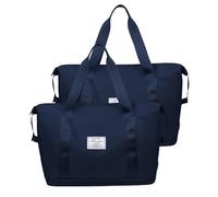 Bolsa de deporte grande para hombre y mujer, plegable, bolsa de viaje para el fin de semana, para llevar en el entrenamiento, resistente al agua, con compartimento húmedo, ligera, bolsa de deporte