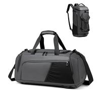 Bolsa de Deporte Hombre,40L Impermeable Bolsa de Viaje,Bolso de Gimnasio con Compartimento para Zapatos,Mochila Deporte con Bolsillo Mojado Hombres Mujeres