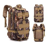 Bolsa de deporte impermeable para gimnasio, bolsa de fin de semana, bolsa de viaje con compartimento para zapatos, mochila multifuncional, Camuflaje de hoja de arce