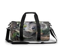 Bolsa De Deporte Koala Lindo En El Árbol Bolsa De Viaje Duffel Bolsa Redonda Gimnasio Bolsa Fitness