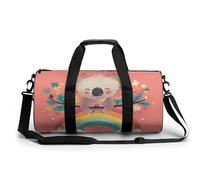 Bolsa De Deporte Koala Lindo Y Arco Iris Bolsa De Viaje Duffel Bolsa Redonda Gimnasio Bolsa Fitness