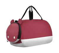Bolsa de deporte multifuncional con compartimento para zapatos, para fin de semana o baile, para practicar la escuela, deportes, Bandera nacional de Letonia, one size, Moderno / Equipada