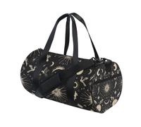 Bolsa de deporte para gimnasio, viajes, equipaje, luna, signos del zodiaco para fin de semana, deportes, vacaciones, baile