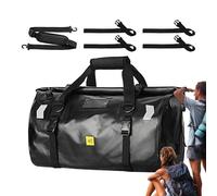 Bolsa de deporte para motocicleta, bolsa de moto impermeable | mochila grande seca 40 l para moto | tiras reflectantes de viaje al aire libre, bolsas de sillín versátiles para viajar, acampar, kayak