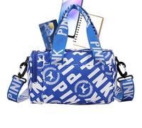 Bolsa de Deporte para Mujer, Ligera, Impermeable, con Varios Compartimentos, Bolsa de Deporte portátil para Exteriores, para Senderismo, Yoga, Entrenamiento, Fin de Semana y Todos los días, Ver