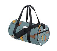 Bolsa de deporte para perros salchicha para gimnasio para mujeres y hombres, bolsa de viaje para entrenamiento, ejercicio, playa, yoga, fin de semana, bolsa de baile, A027, L
